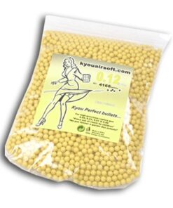billes airsoft 0.12g jaune sachet 0.5K 4166bbs