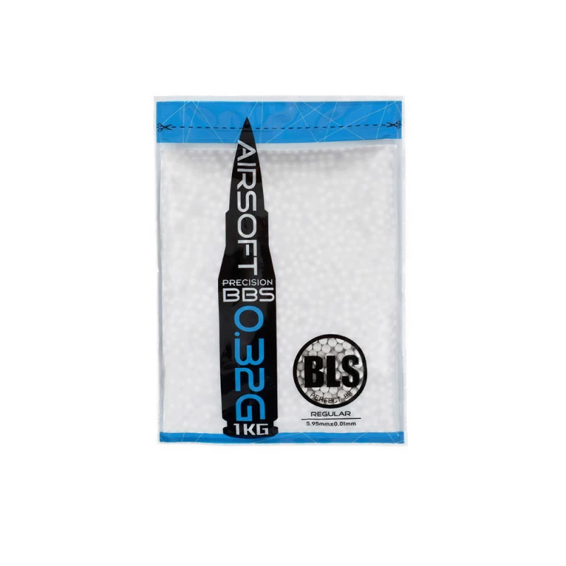 Billes Airsoft BLS 0.32g White 1KG