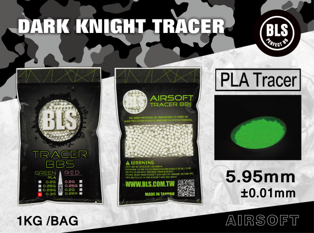 Billes Airsoft BLS BIO Tracer 0.30g