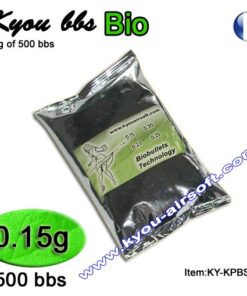 Billes Bio KPB 0.15g 75gr, white (bag of 500 bbs)