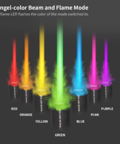 Tracer Airsoft RGB 14mm CCW Aluminium – Effet Flamme & Billes Traçantes